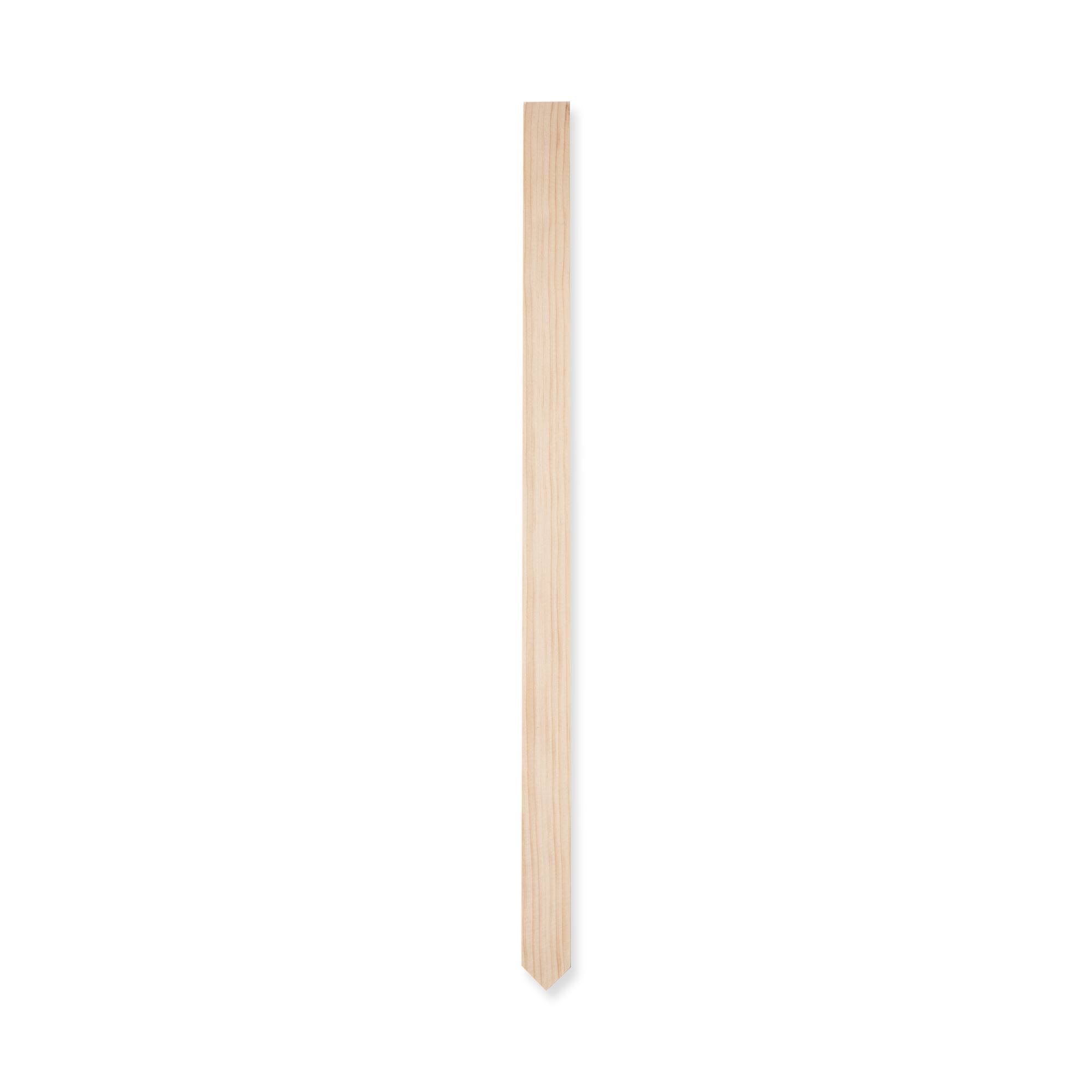 12 Pack: 24" Unfinished Pine Wood Stake by Make Market®